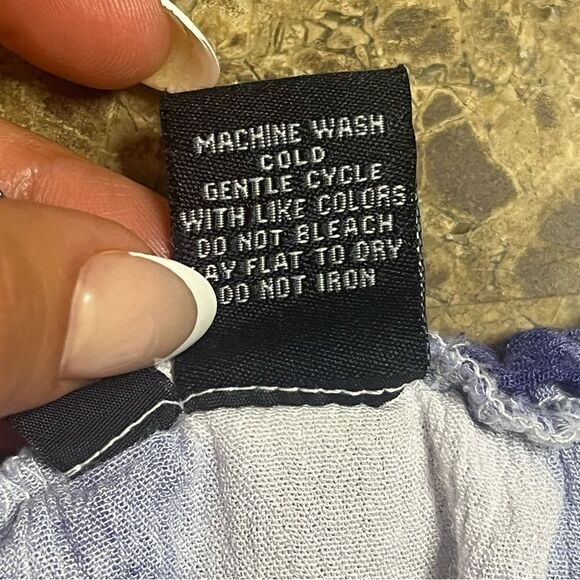 No Comment Off The Shoulder Top Size Large Tie Dye - Picture 7 of 11